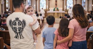 Veja como participar da Missa com criança pequena com dicas práticas e espirituais para viver melhor esse momento.